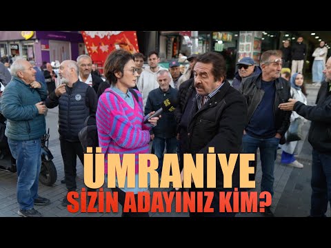 Gönlünüzdeki Cumhurbaşkanı adayı kim? | ÜMRANİYE | Sokak Röportajları