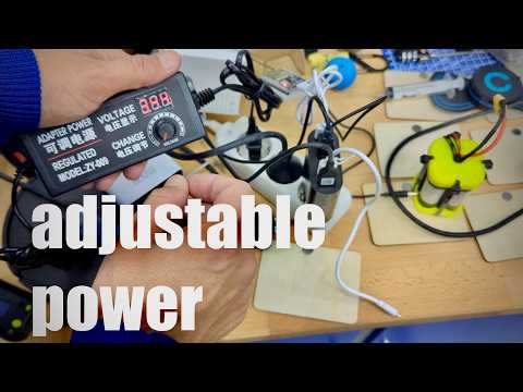 Adjustable power supply adapter