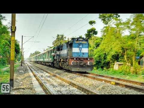 Diesel Power 🇮🇳 India 🇧🇩 Bangladesh Maitree Internation Exp ⎮ Surprise Indian Local Train