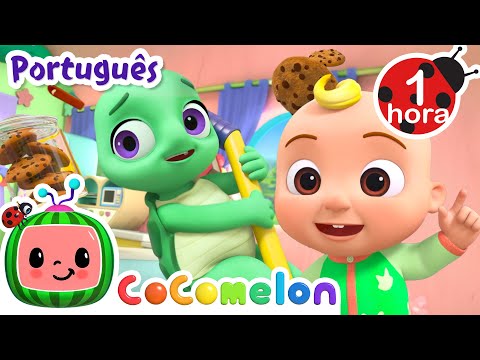 Senhor Aspirador Me Ajude Por Favor | CoComelon Brasil | Músicas Infantis e Desenhos Animados