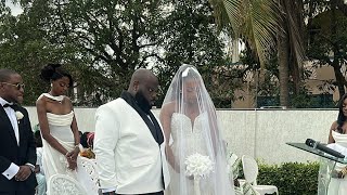 Beautiful Ghanaian white wedding ceremony 😍