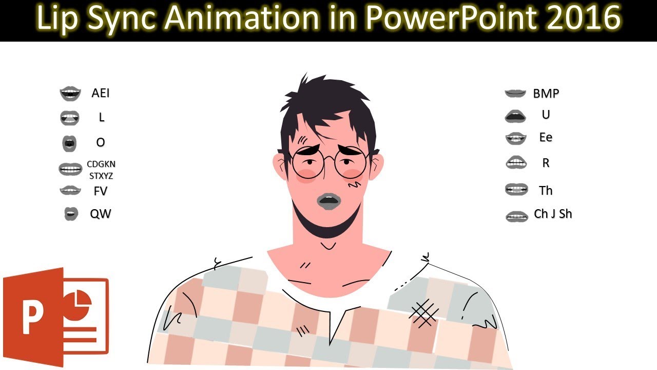 Talking Animation in PowerPoint Character Animation - The Teacher