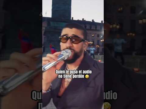 Quien le puso el audio no tiene perdón 🤣 #humor #badbunny