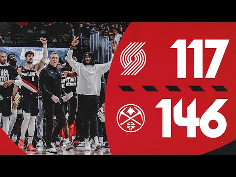 Portland Trail Blazers 117, Denver Nuggets 146 | Game Highlights | February 10, 2025