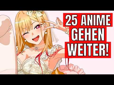 Anime Fortsetzungs HAMMER! 25 Anime gehen weiter!