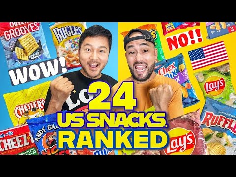 Japanese Try American Snacks - Surprising Results!