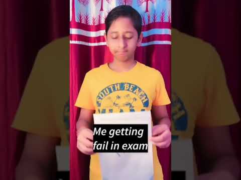 Family reaction when you are failed in exam #ytshorts #funnyshorts #shorts