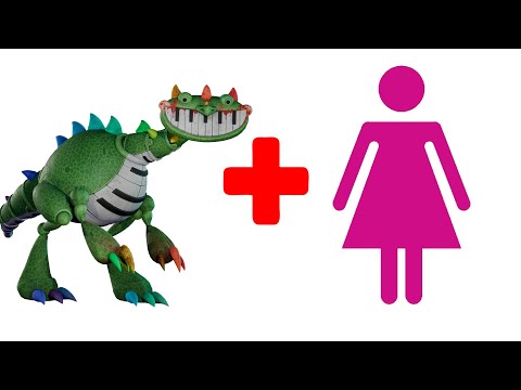 Pianosaurus + Woman = ??? Poppy Playtime 4