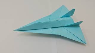How To Make SR-72 Darkstar Easy - Origami SR-72 Darkstar Paper