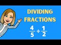 Dividing and Multiplying Fractions