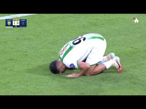 هدف رضا بن سايح لفريق الأنوار بمواجهة الصقر بالدقيقة 87