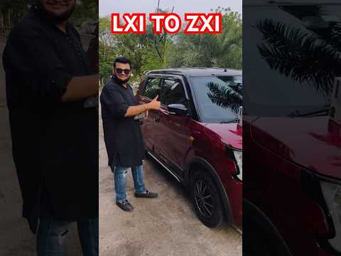 Wagon R LXI to ZXI Modification|WAGON R 2023|WAGON R CNG BASE TO TOP|📞9820569891/9833751777