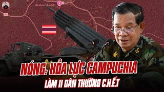 NÓNG: HỎA LỰC CAMPUCHIA LÀM 11 DÂN THƯỜNG CHẾT TRONG KHI THÁI LAN CHỈ ĐÁNH MỤC TIÊU QUÂN SỰ