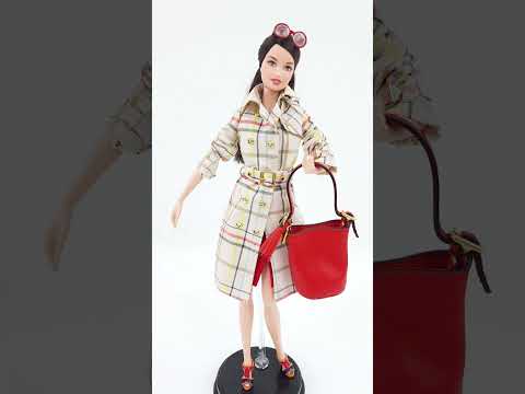 Coach Barbie doll - Released 2013 - for Adult collector باربي बार्बी गुड़िया  boneka পুতুল #Shorts