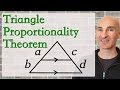 Triangle Proportionality Theorem Concepts