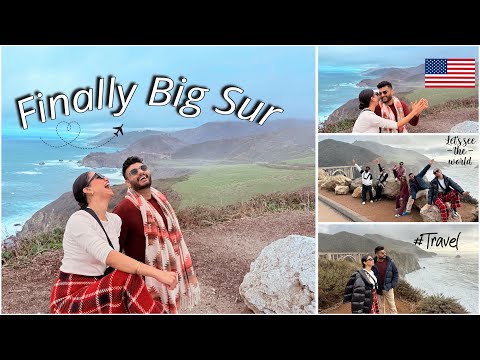 The ultimate drive | Big Sur, California | USA vlogs @FeanshuandKeerat