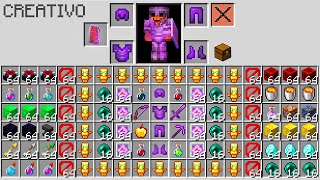 Usé MODO CREATIVO en Secreto en Minecraft