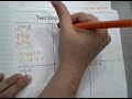 Mastering Two Step Equations