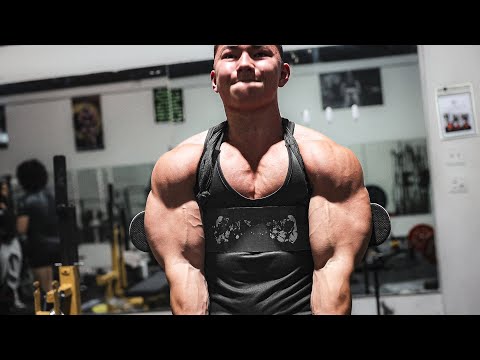 DAY IN THE LIFE || 4AM ROUTINE, ARM DAY W/ LARRY WHEELS