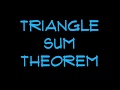 Mastering the Triangle Sum Theorem