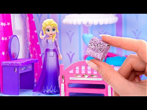 Creating Magical Frozen House for Elsa || Step-by-Step Guide!