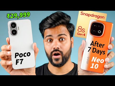 iQOO Neo 10 After 7 Days Retail Unit Honest Review - Better then Poco F7? #notsponsored