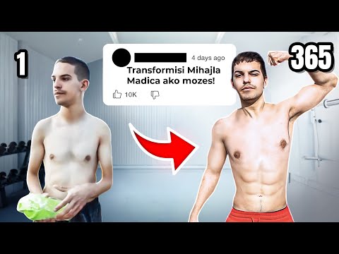 NEVEROVATNA TRANSFORMACIJA MIHAJLA MADICA ZA GODINU DANA! (POSTAO SMEKER)