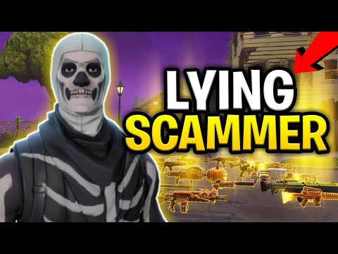Lying Scammer Loses Loads of Ores and 130s! (Scammer Gets Scammed) Fortnite Save The World