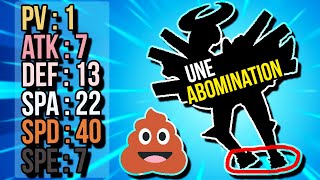 JE CRÉE LE POKÉMON AVEC LES PLUS FAIBLES STATISTIQUES POSSIBLES