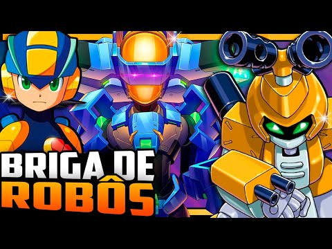Esse novo jogo ME PEGOU nessa mistura de Batalha de Robôs com chips de Upgrade!🔫🤖