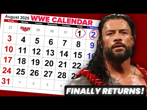 Roman Reigns Rocks The WWE Universe With SummerSlam Return SummerSlam 2025 -Roman Reigns Return Date