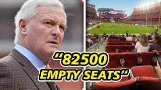 JIMMY HASLAM JUST LOST THE FANS! 82,500 EMPTY SEATS REVEAL THE BROWNS’ BIGGEST PROBLEM