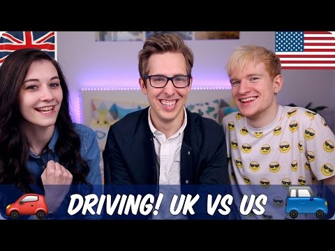 Driving! British VS American | Evan Edinger & Luke Cutforth & Kim