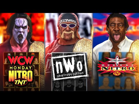 1 Hour of The best WCW Universe Mode Storylines (WWE 2K)