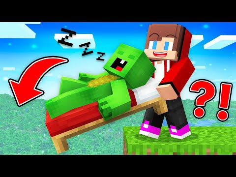 How JJ Hurt Sleeping Mikey in Minecraft? (Maizen)