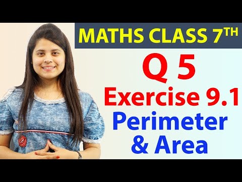 Q 5, Ex 9.1 - Perimeter & Area - Chapter 9, Maths Class 7th - NCERT, CBSE