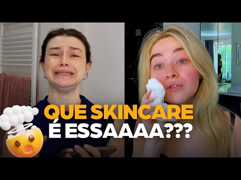 Esteticista reage a skincare da Sabrina Carpenter