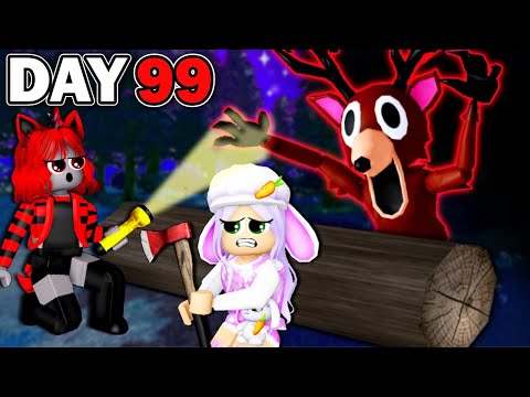 99 NIGHTS In The FOREST With Moody! (Roblox)