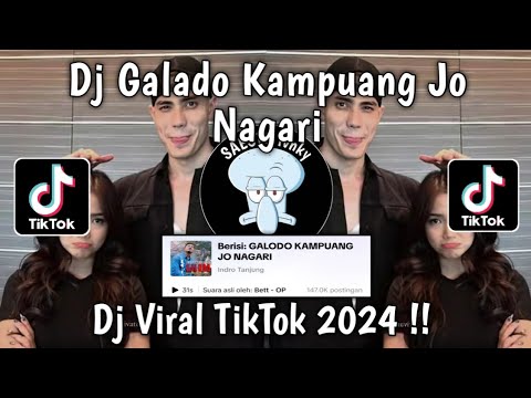 DJ GALODO KAMPUANG JO NAGARI SOUND AISAR & FUJI - DJ GALODO KAMPUANG JO NAGARI VIRAL TIKTOK !!