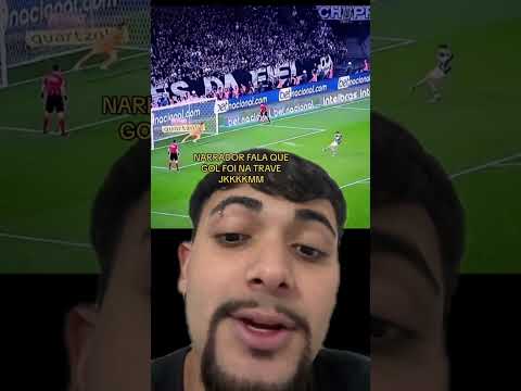 NARRADOR FALA QUE GOL FOI NA TRAVE KKKKKK #football #futebol #soccer #soccerplayers #messineymar