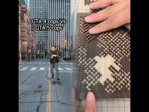 GTA 4 Vs. GTA 5 Cops#shorts