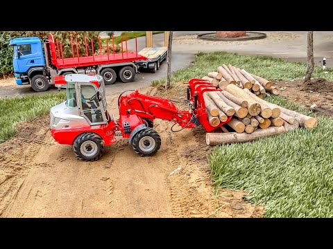 TRACTORS, RC TRUCKS, ROLLERS, RC MACHINES!