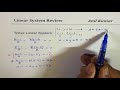 Solving Systems of Equations