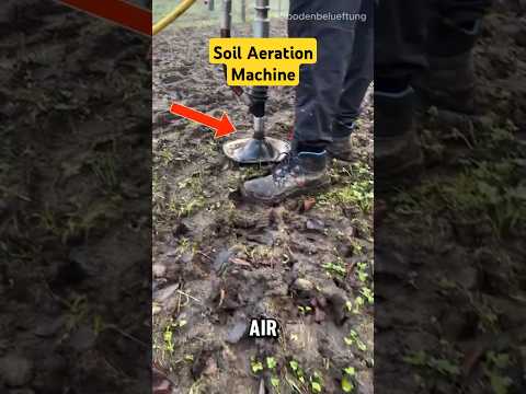 Soil Aeration Technique (@Bodenbelüftung) #farming #nature