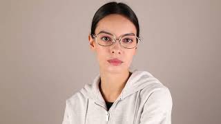 Vivienne Westwood VW3020 800 Oval Shiny Silver Eyeglasses