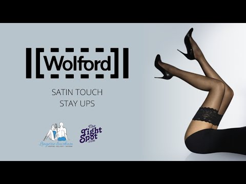 Wolford Satin Touch Stay Ups | Lace Top Hold Ups