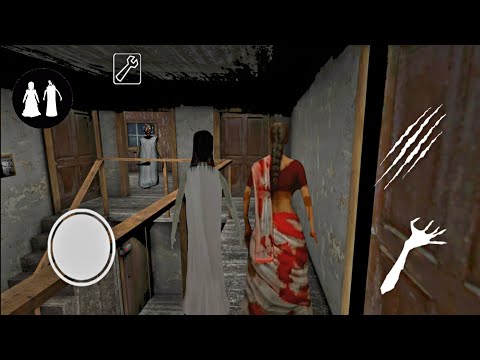 Playing as Slendrina & Kamla in granny's House | Granny New Mod Menu