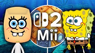 How to make a Spongebob Mii on Switch 2!