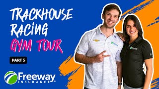 Funny Moments With Daniel Suárez at the Trackhouse Racing Gym | Exclusive Tour