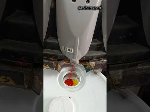 Tractor emulsion colour mixing|| asmr video #shorts #colormixing #asmr